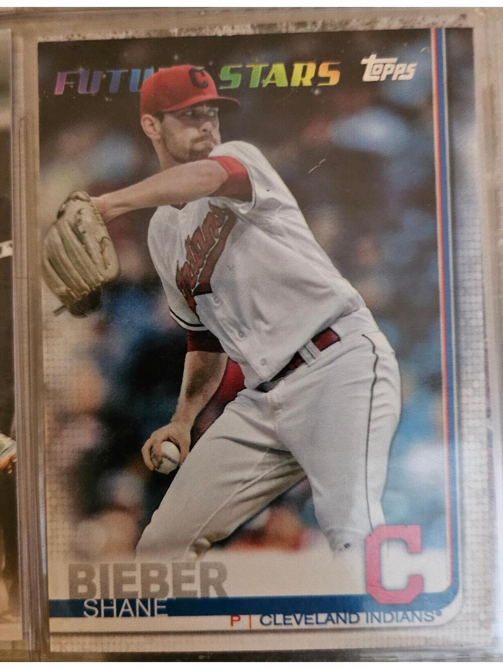 Shane Bieber 2019 Topps Future Stars Baseball Card. Indians #271